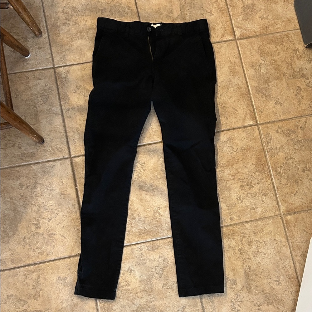 H&M Men's Black Chinos